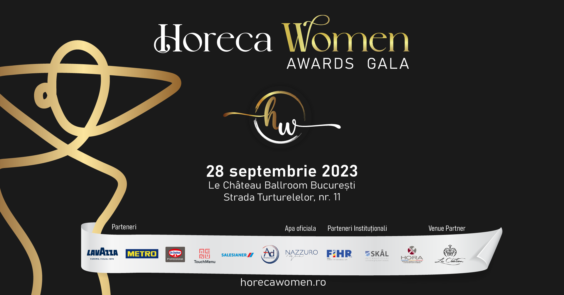 Horeca Women Awards Gala 28 septembrie 2023. 